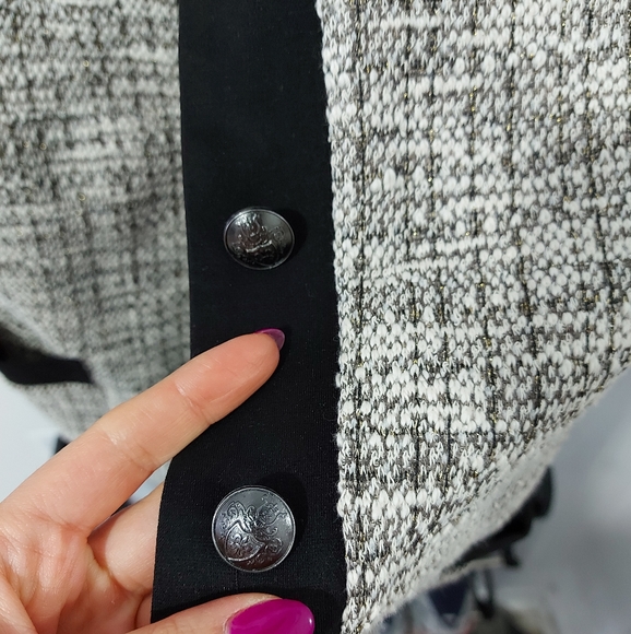 NWOT - CLEO mixed metalic cardigan - Picture 3 of 5